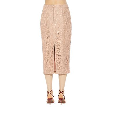 Women's ALEXIA ADMOR Lace Midi Skirt
