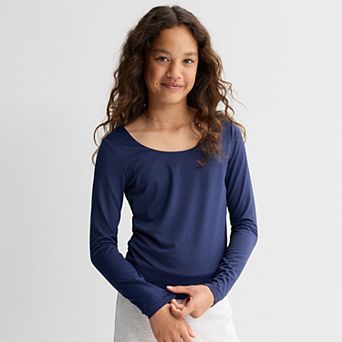 Girls 7-16 Sea + Skye Smooth Long Sleeve Top
