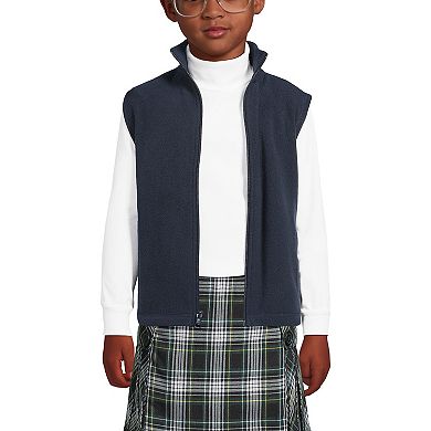 Girls 4-20 Lands' End Lightweight Fleece Vest