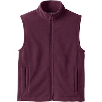 Girls 4-20 Lands' End Lightweight Fleece Vest