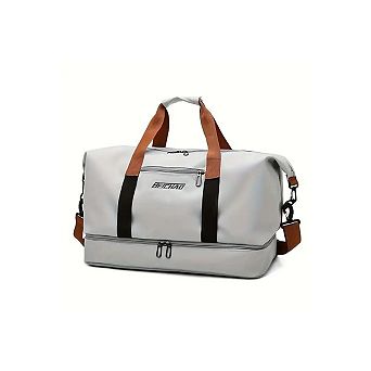 Large Capacity Travel Bag, Dry Wet Separation , for Travel, Fitness Yoga, Weekend Tote Overnight Bag