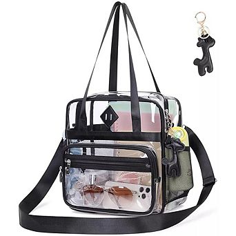 Clear See Through Tote Bag for Women