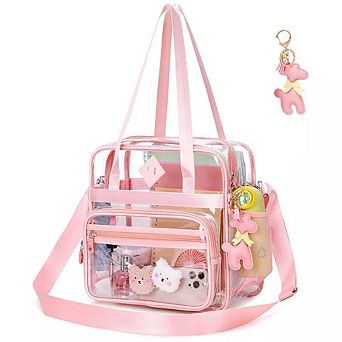 Clear See Through Tote Bag for Women