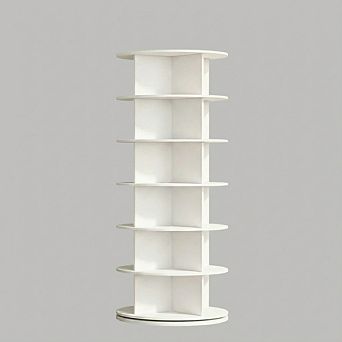 IDEALHOUSE 6 tier 360° Rotating Shoe Rack Tower