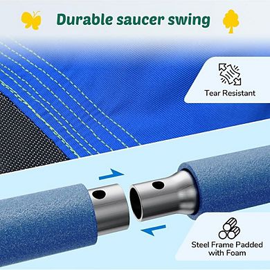 Bronze 2-Seat Swing Set