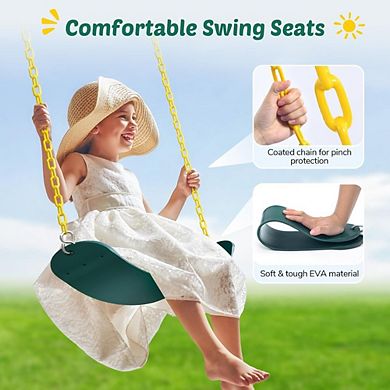 Bronze 2-Seat Swing Set