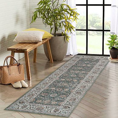 ANIXOL Washable Non-Slip Runner Rug, Stain & Fade Resistant Runners