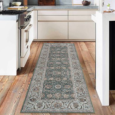 ANIXOL Washable Non-Slip Runner Rug, Stain & Fade Resistant Runners