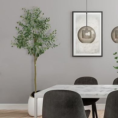 ANIXOL Faux Olive Tree with Pot