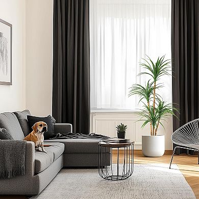 Artificial Dracaena Tree for Indoor Décor Photo Backdrops Nursery Living Room Office