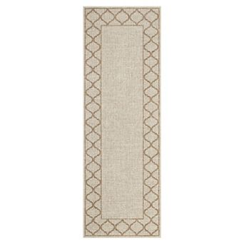 Easy Jute Washable Entryway Doormat Bordered Non-Slip Rugs Farmhouse Modern Carpet For Living Room