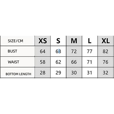 Women Summer 2 Piece Bathing Suit Swimwear Boho Push Up Bikini Set Halter Swimsuit