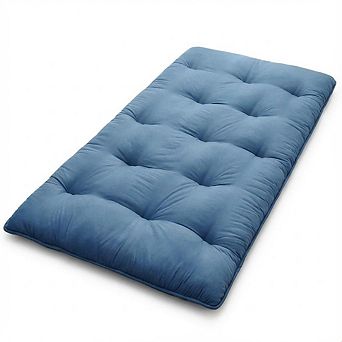 IDEALHOUSE Japanese Futon Floor Mattress, Foldable & Roll-Up for Multi-Use