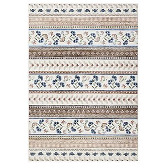 ANIXOL Floral Washable Area Rug