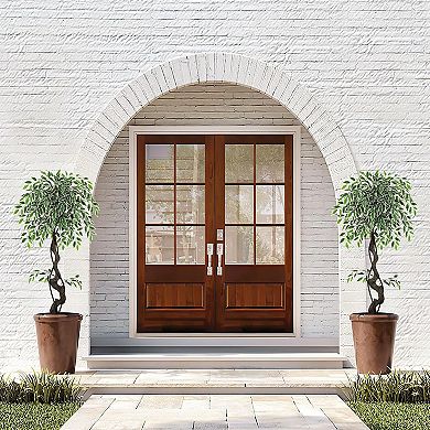 Artificial Decorative Tree for Home Office Living Room Bedroom, Realistic Faux Plant Modern Decor