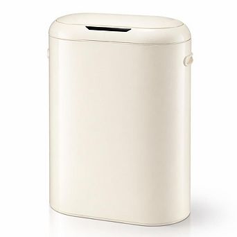 Touchless Motion detector Kitchen Trash Can, Automatic Garbage Bin with Soft-Close Lid
