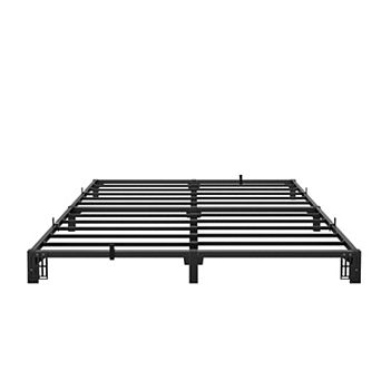 ANIXOL Platform Bed Frame with 8-Inch Height, No Box Spring Needed, Sturdy Metal