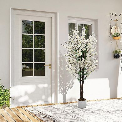 ANIXOL Artificial Wintersweet Tree with Planter