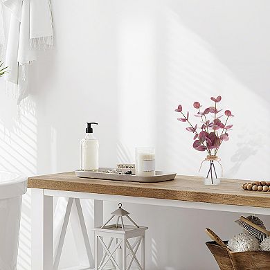 ANIXOL Eucalyptus Stems in Glass Vases Set