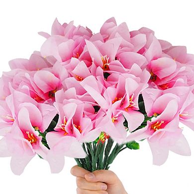 ANIXOL Artificial Bougainvillea Hanging Planter Set