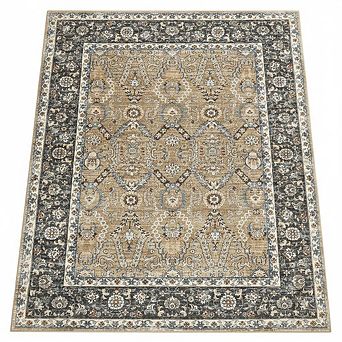 ANIXOL Washable Persian Area Rug