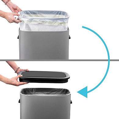 ANIXOL Automatic Motion Sensor Trash Can with Soft-Close Lid