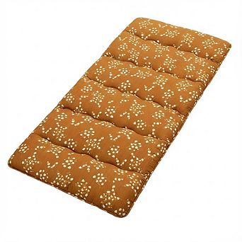 IDEALHOUSE Floral Japanese Futon Floor Mattress, Medium Firm & Roll-Up