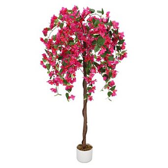 ANIXOL Artificial Bougainvillea Tree with Pot