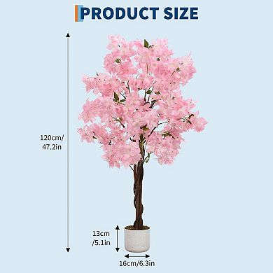 ANIXOL Artificial Cherry Blossom Tree