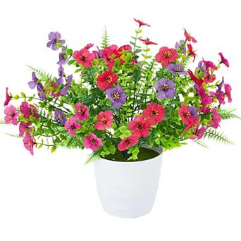 ANIXOL Artificial Outdoor Flower Bundles