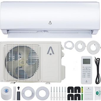12000 BTU Split Air Conditioner and Heater, 230V