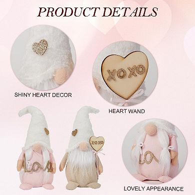 Valentine's Day Plush Table Decor Gift for Couples