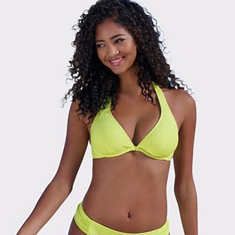 Lascana Women's Textured Underwire Bikini Top