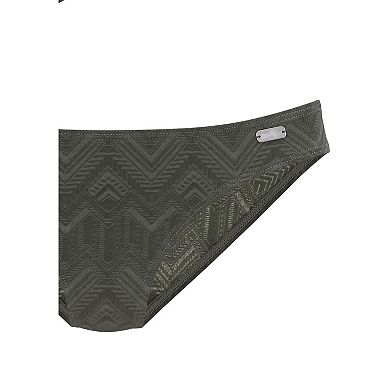 Lascana Women's Textured Classic Bikini Bottom