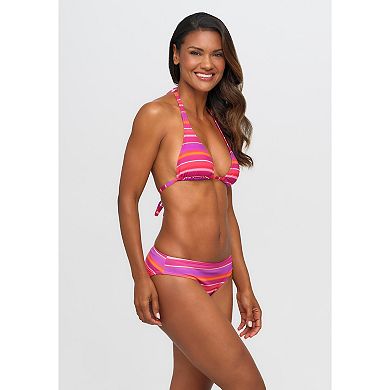 Lascana Women's Striped Triangle Bikini Top