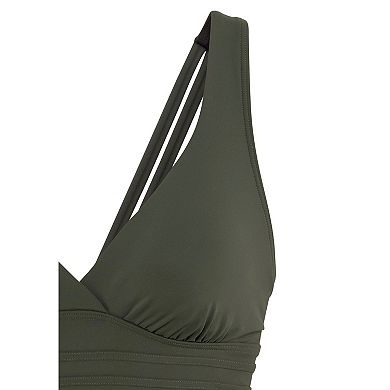 Lascana Women's Strappy Tummy Control One Piece