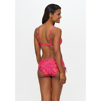 Lascana Women's Tropical Mid Rise Bikini Bottom