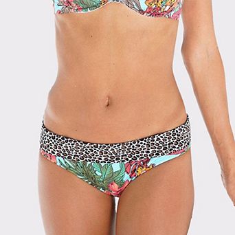 Lascana Women's Print Classic Bikini Bottom
