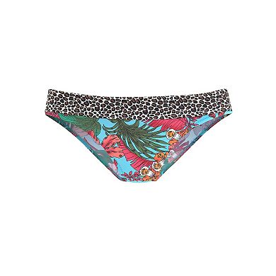 Lascana Women's Print Classic Bikini Bottom