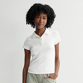 Juniors' SO® Slim Fit Polo Tee