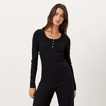 Dream Rib Slim Henley