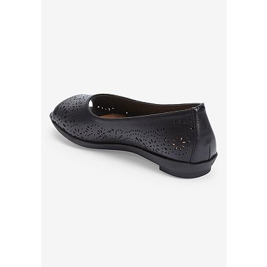 Comfortview Women's The Korrina Slip On Flat