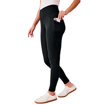 Roaman's Women's Plus Size Soft Sculpt Side-Pocket Legging