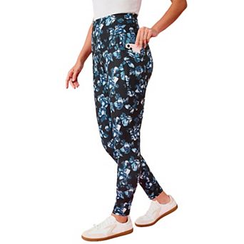 Roaman's Women's Plus Size Soft Sculpt Side-Pocket Legging
