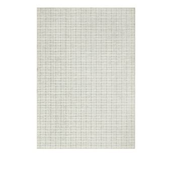 8x10FT Washable Plaid Area Rug Non Slip Low Pile for Living Room and Dining Room