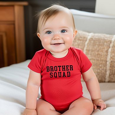 Brother Squad - Baby Short Sleeve Graphic Bodysuit