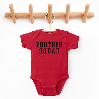 Brother Squad - Baby Short Sleeve Graphic Bodysuit