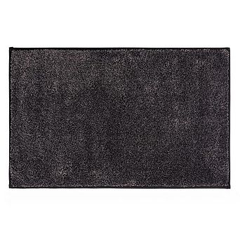 Great Ambitions 24"x35.5" Dirt Trapping Door Mat, Non-Slip & Machine Washable, Charcoal