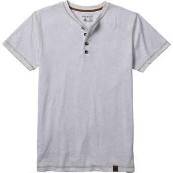 Men's Legendary Whitetails Maverick Slub Henley Short Sleeve Shirt