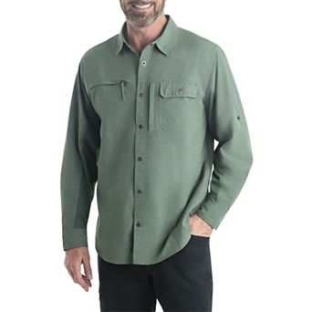 Men's Legendary Whitetails Quick Dry Moisture Wicking UPF 50+ Long Sleeve Fishing Shirt